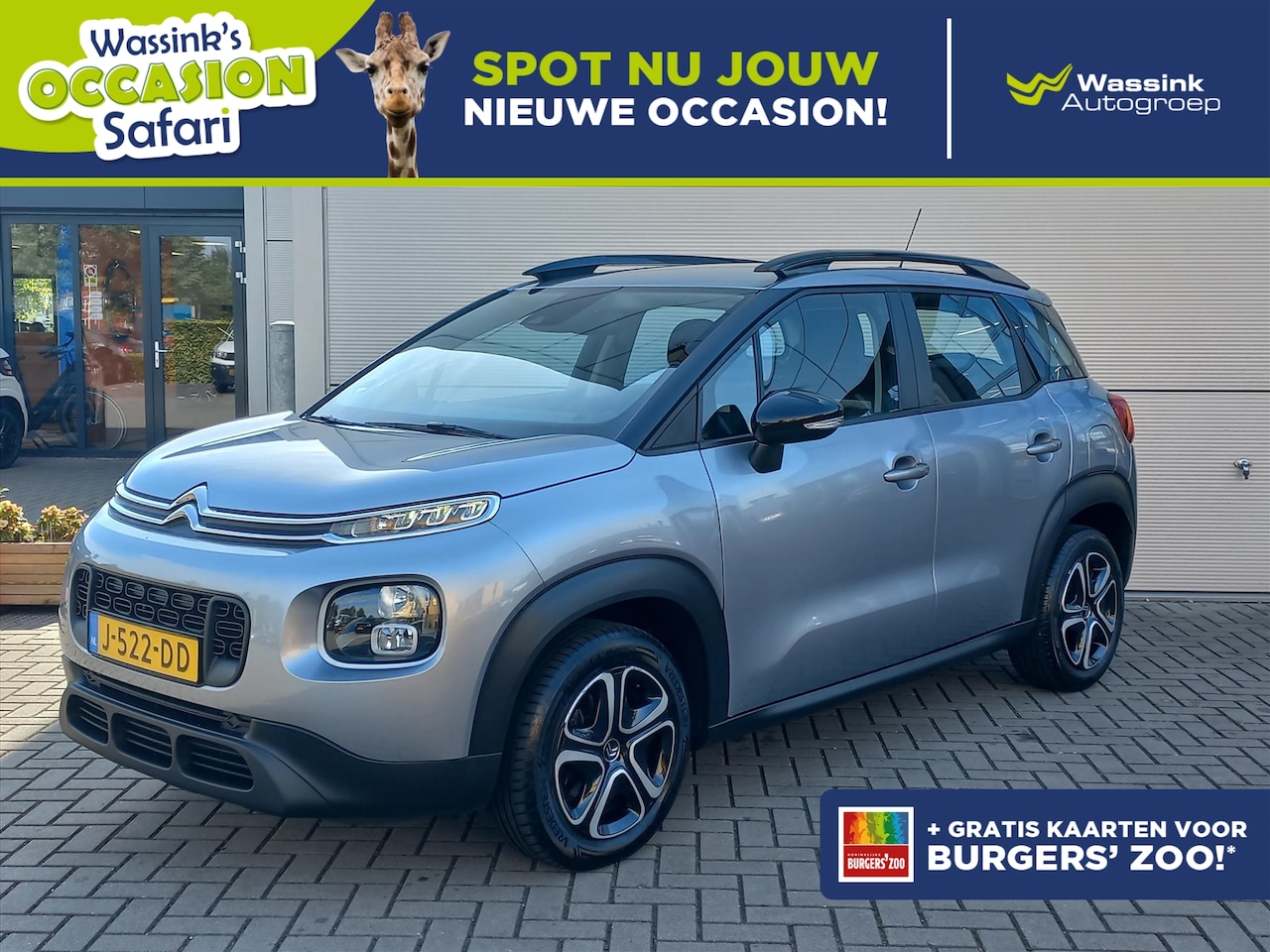 Citroën C3 Aircross - 1.2T 110pk Feel | Climate control | Navigatie | Safari Actie | Parkeersensoren | Cruise co - AutoWereld.nl