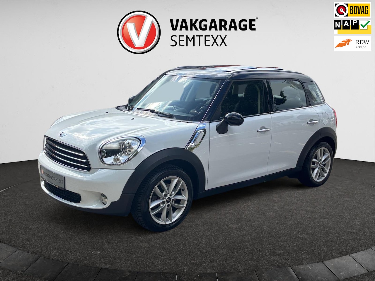 MINI Countryman - Mini 1.6 Cooper | Automaat | Dubbel Pano Dak | Boekjes! | Auto Airco | Cruise | PDC Achter - AutoWereld.nl