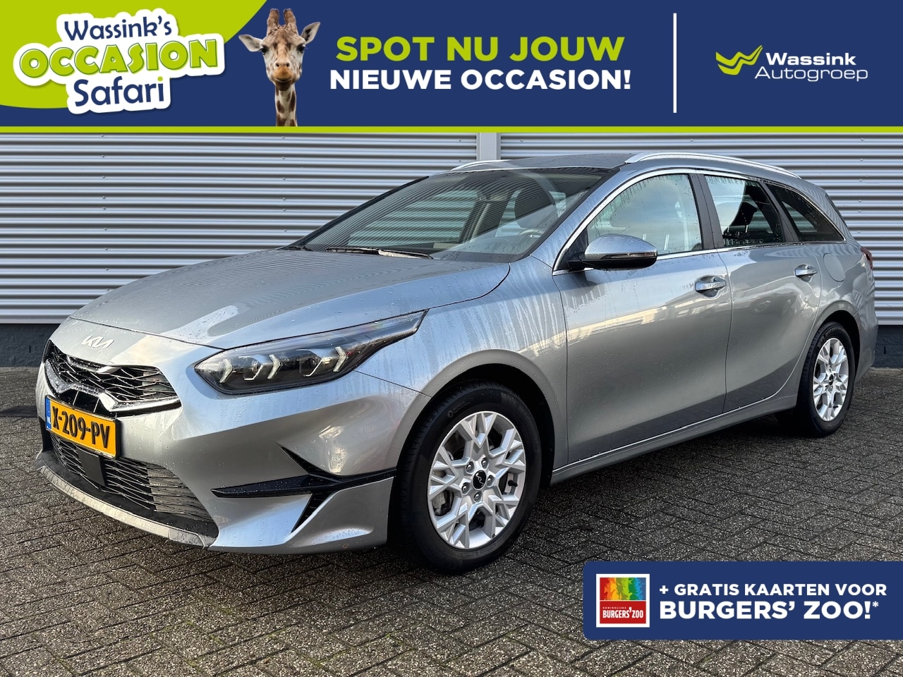 Kia Cee'd Sportswagon - Ceed Sw 1.0 T-GDi 120pk DynamicLine | Safari Actie | Navigatie | Climate Control | Camera - AutoWereld.nl