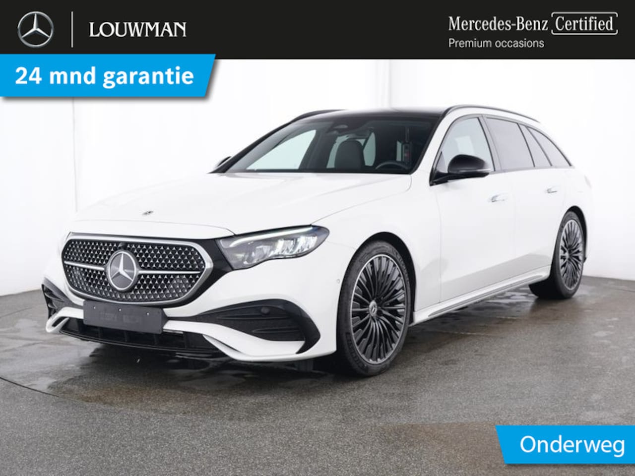 Mercedes-Benz E-klasse Estate - 300 e AMG Plug-In Hybride AMG Line | Night Pakket | Panorama Schuif-Kanteldak | Burmester® - AutoWereld.nl