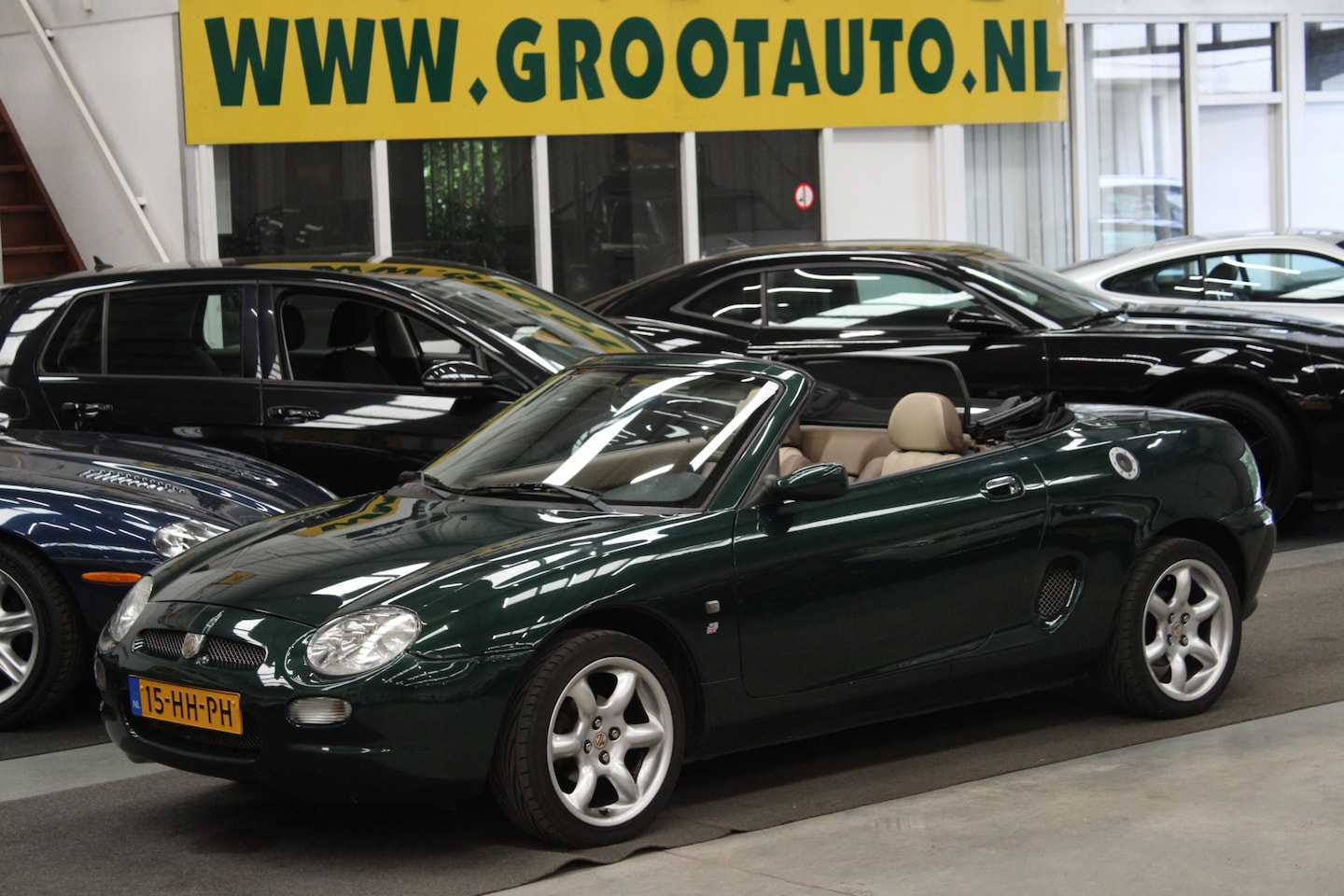 MG F - 1.8i NAP, Lederen interieur, Stuurbekrachtiging - AutoWereld.nl