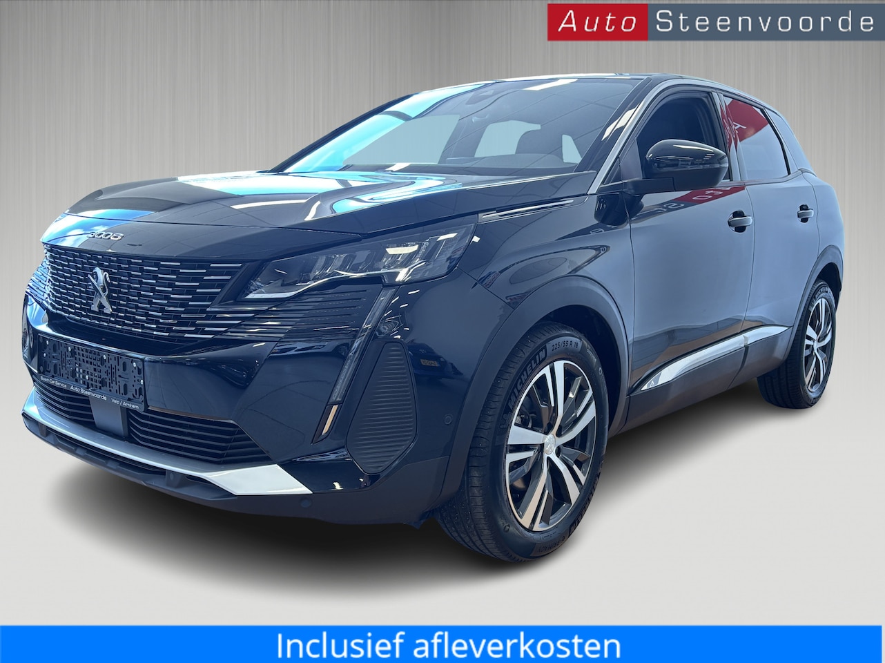 Peugeot 3008 - 1.2 PureTech Allure Pack Business * DODE HOEK * KEYLESS * CARPLAY * NAVI * ELEK A-KLEP * - AutoWereld.nl