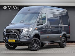 Mercedes-Benz Sprinter - 4x4 319Cdi 190Pk 9G-tronic | L2H2 | 2x Schuifdeur | Stoel-Bank | Leder | 4WD | AWD | Bullb