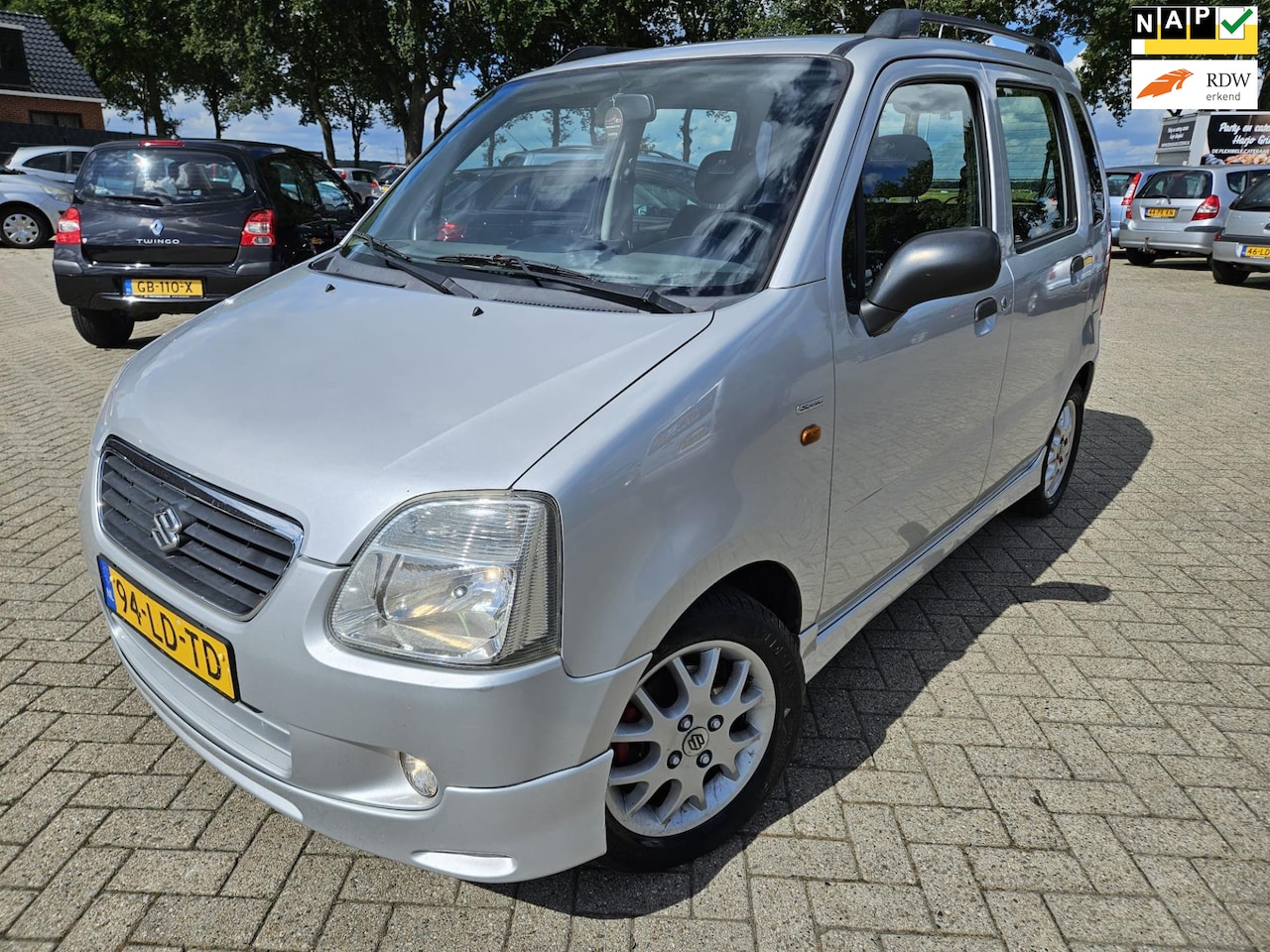 Suzuki Wagon R+ - 1.3 Special 2002. Mistlampen/Lichtmetaal/Spoiler etc.. APK 08-2026 - AutoWereld.nl