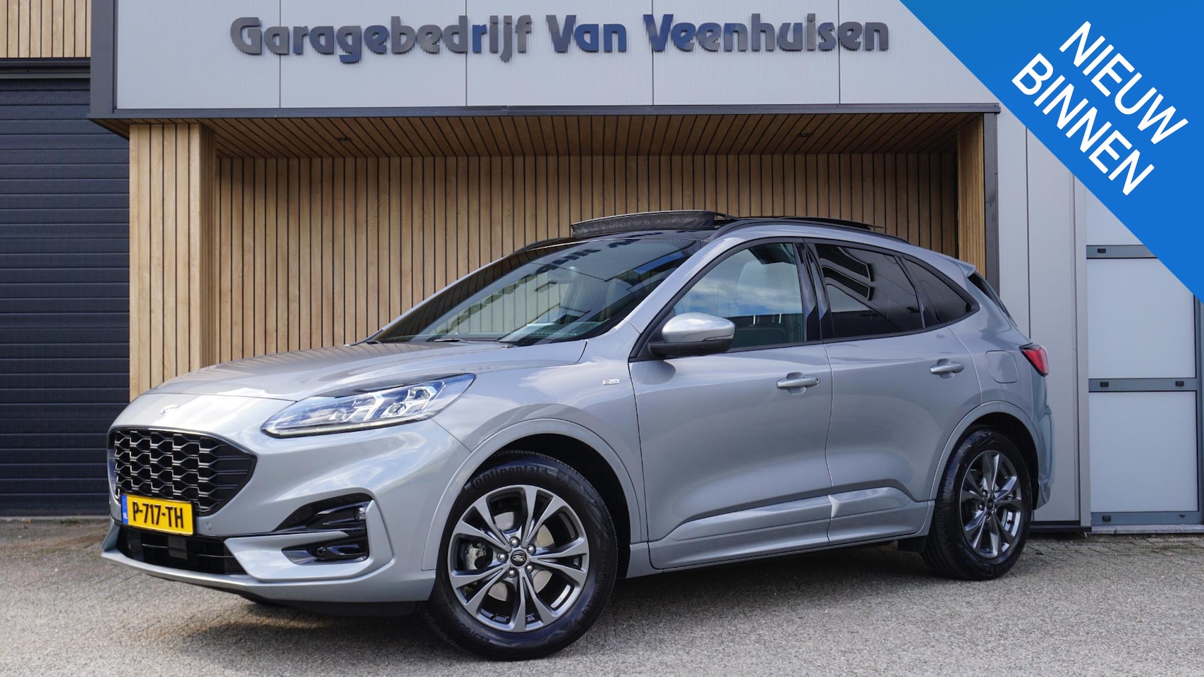 Ford Kuga - 1.5 EcoBoost ST-Line X Pano.Dak Trekhaak B&O Stoel/Stuurverwarming 18inch LM Leder/Alcanta - AutoWereld.nl