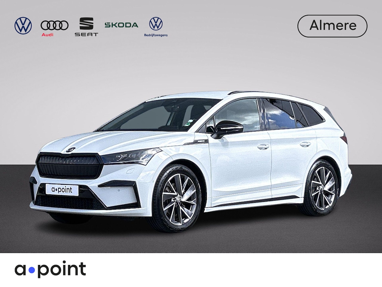 Skoda Enyaq iV - 60 Sportline Automaat | Parkeersensoren | Camera | Navigatie | Clima | LED Koplampen - AutoWereld.nl