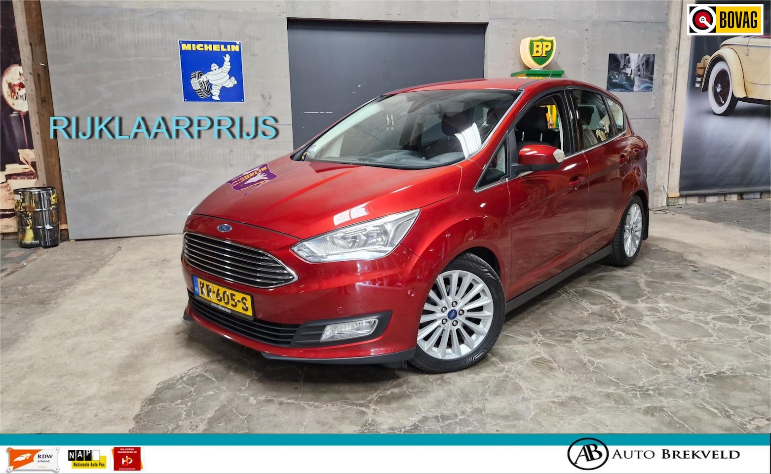 Ford C-Max - 1.0 Titanium 125PK | Rijklaarprijs | Camera | Cruise | Clima | PDC | LMV | NAP - AutoWereld.nl
