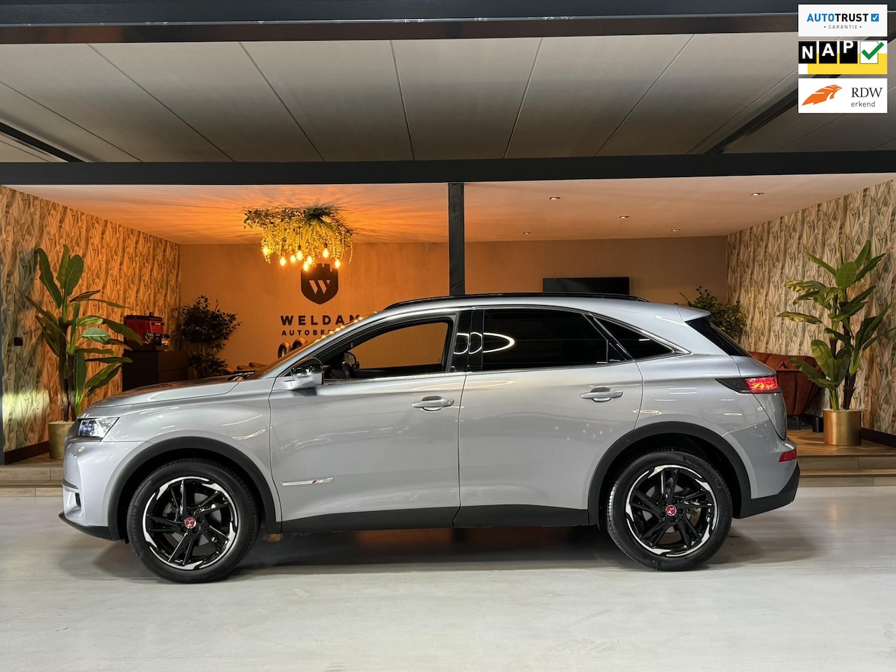 DS 7 Crossback - 1.2 PureTech Performance Line Garantie 360''Camera Carplay Elek Achterklep Navi Alcantara - AutoWereld.nl