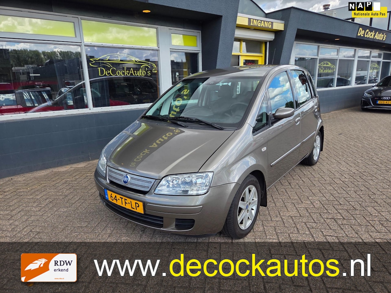 Fiat Idea - 1.4-16V Emotion/AUTOMAAT/AIRCO - AutoWereld.nl