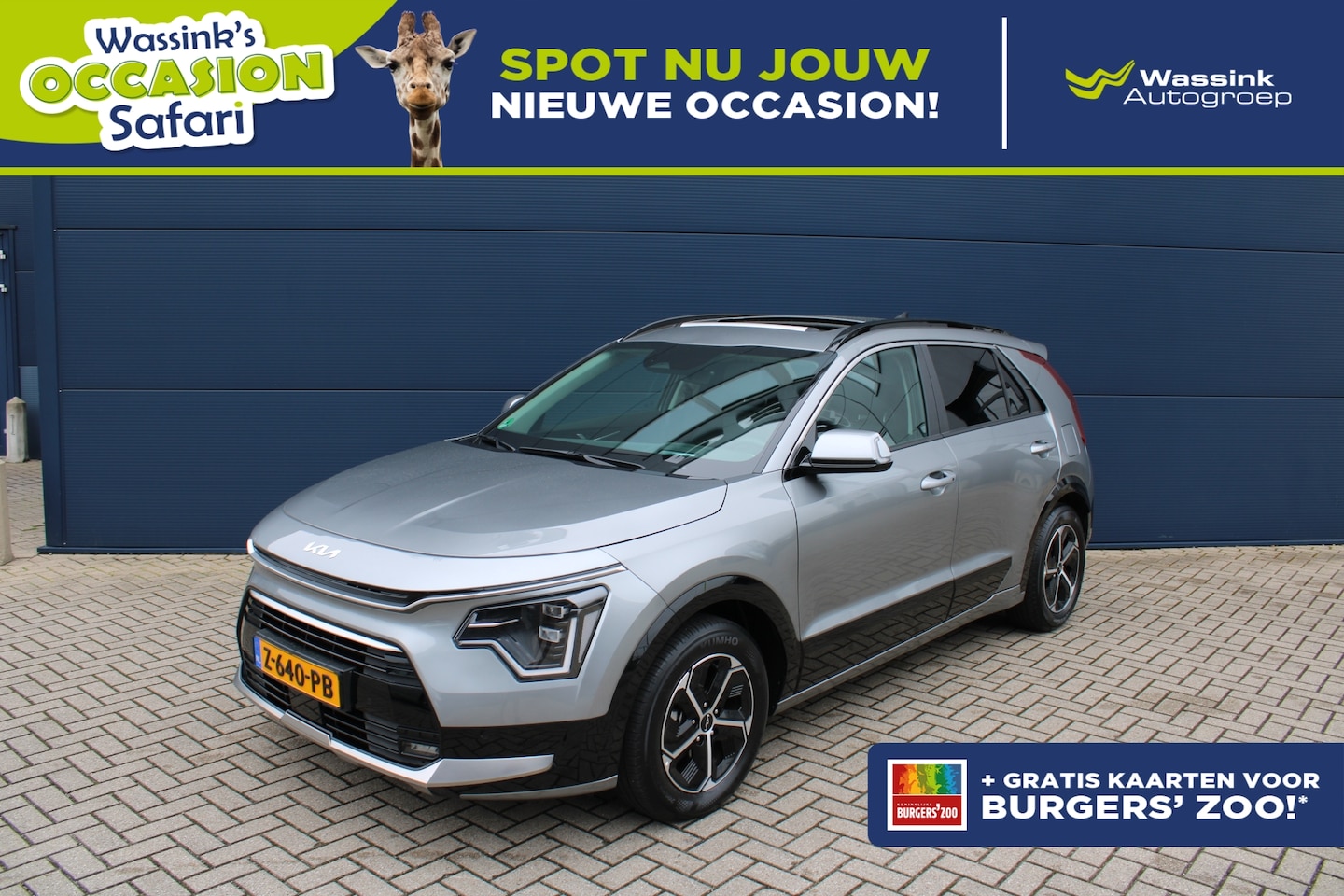 Kia Niro - 1.6 GDi Hybrid 141pk DCT6 DynamicPlusLine | Navigatie | LED | Parkeersensoren | Parkeercam - AutoWereld.nl