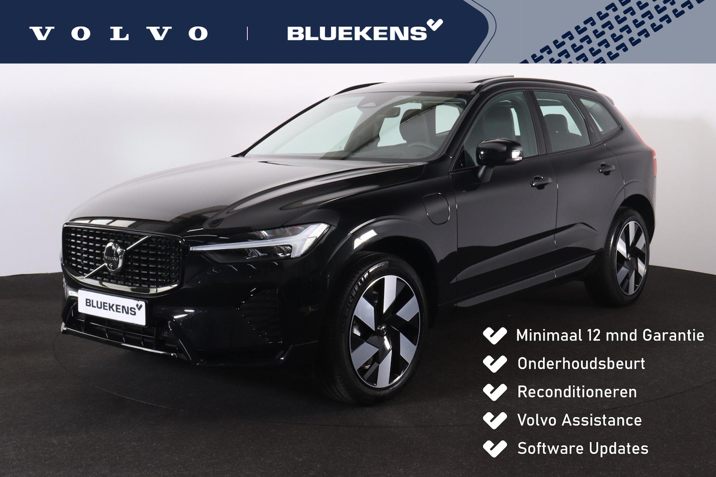 Volvo XC60 - T6 Recharge AWD Ultra Dark - Panorama/schuifdak - IntelliSafe Assist & Surround - 360º Cam - AutoWereld.nl