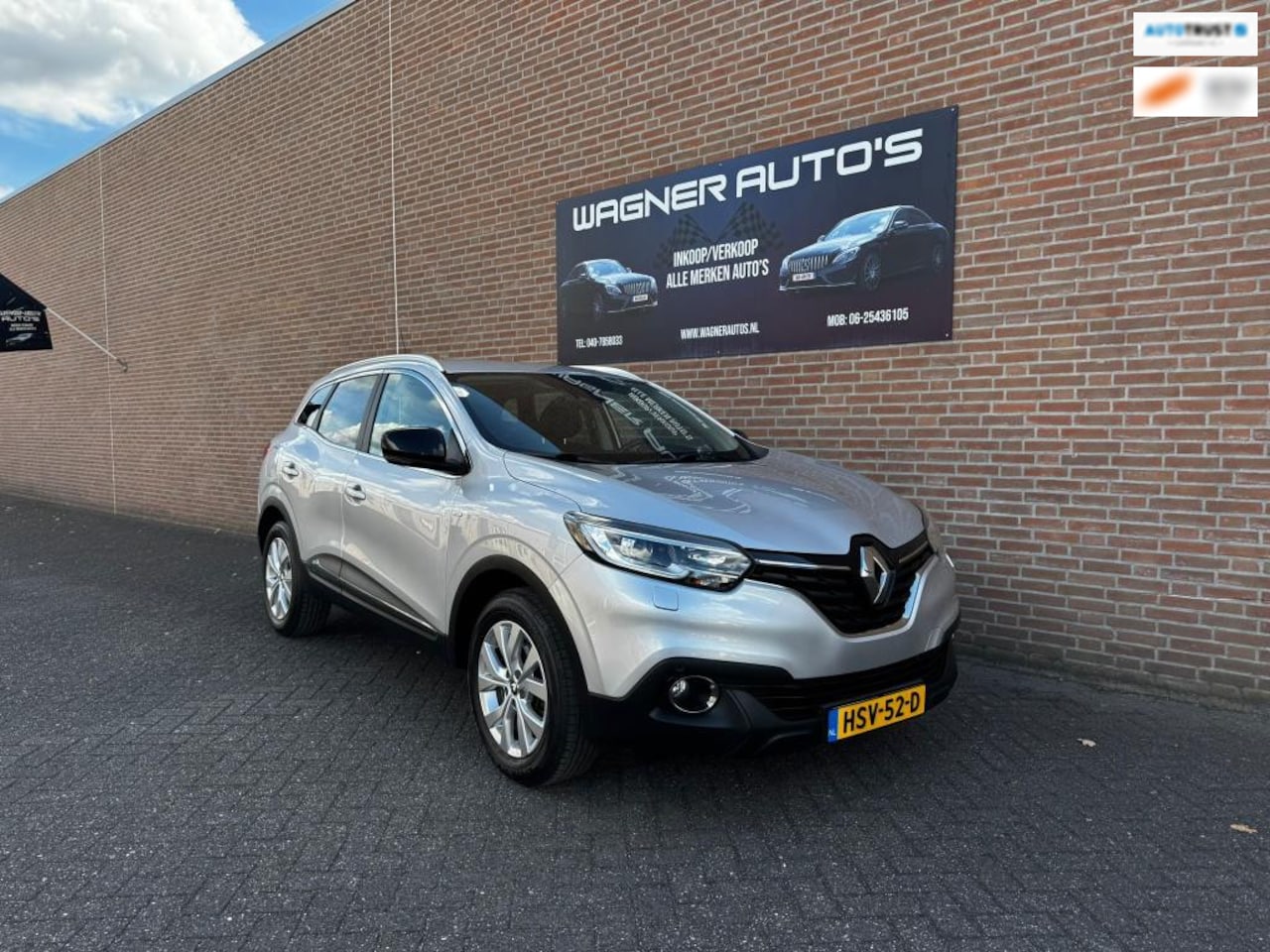 Renault Kadjar - 1.2 TCe Extase Keyless AUTOMAAT Airco Stoelverwarming Cruise Control Trekhaak Achteruitrij - AutoWereld.nl