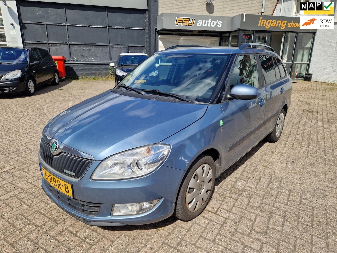 Skoda Fabia Combi - 1.2TDI / 75PK / EURO 5 / GREENLINE / AIRCO!! - AutoWereld.nl