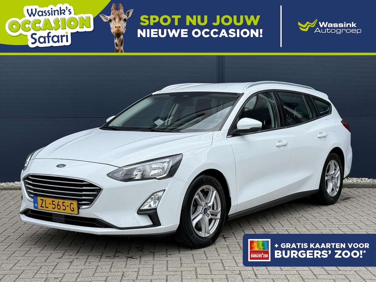 Ford Focus Wagon - 1.0 EcoBoost 100pk Trend Edition | Airco | Cruise control - AutoWereld.nl