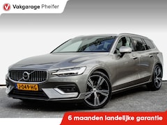 Volvo V60 - 2.0 B4 198pk Inscription Trekhaak/ Lederen int./ Stuur + stoelverwarming/ Camera/ Adapt. c