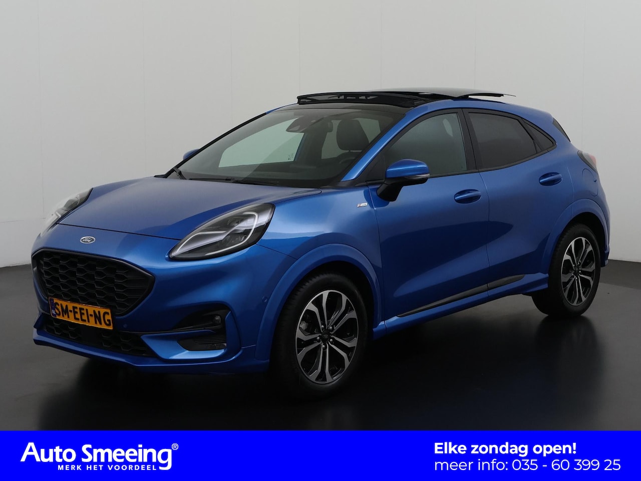 Ford Puma - 1.0 EcoBoost Hybrid ST-Line X | Schuifdak | Trekhaak | Stuur & Stoelverwarming | Zondag Op - AutoWereld.nl