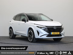 Nissan Qashqai - 158pk MHEV Xtronic N-Design | Pilot Assist | Rondomzicht Camera | Lederen bekelding | Goog