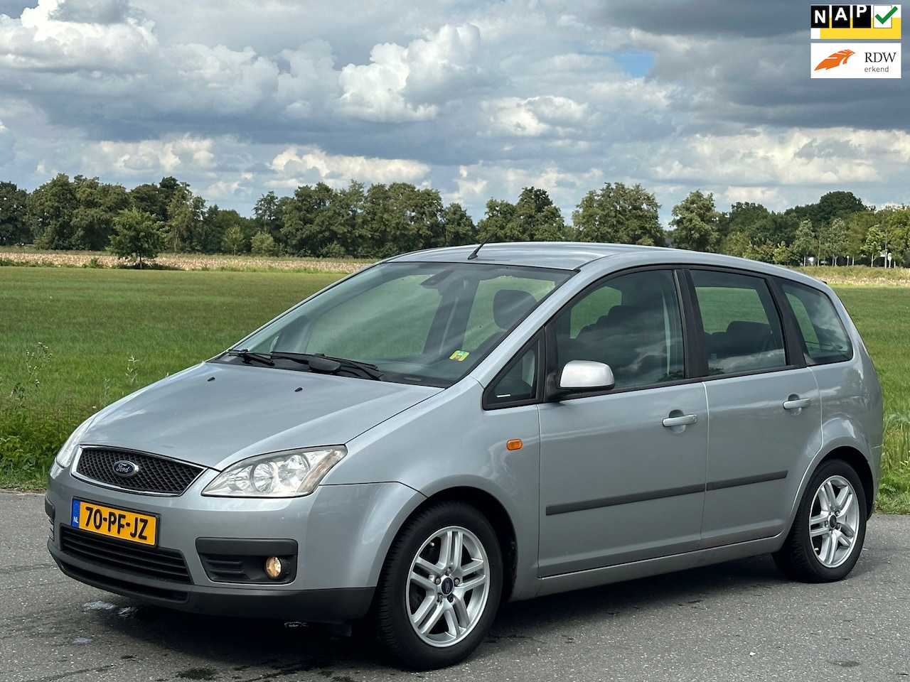 Ford Focus C-Max - 1.8-16V First Edition | Nap | Airco | Netjes - AutoWereld.nl