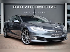 Tesla Model S - 90D €26.300 ex btw Autopilot Pano Luchtvering Alcantara Sportstoelen Keyless