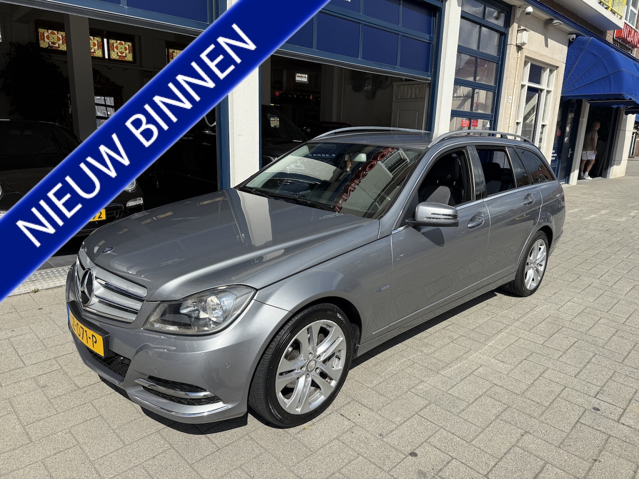 Mercedes-Benz C-klasse Estate - 220 CDI Business Class Avantgarde AUT./NAVI/CLIMA/LEDER/NW APK - AutoWereld.nl