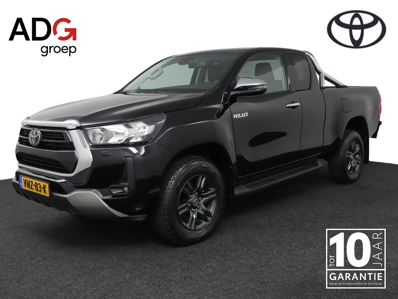Toyota HiLux - 2.4 D-4D Xtra Cab Professional | Apple CarPlay, Android Auto | Parkeercamera | Rollbar RVS - AutoWereld.nl