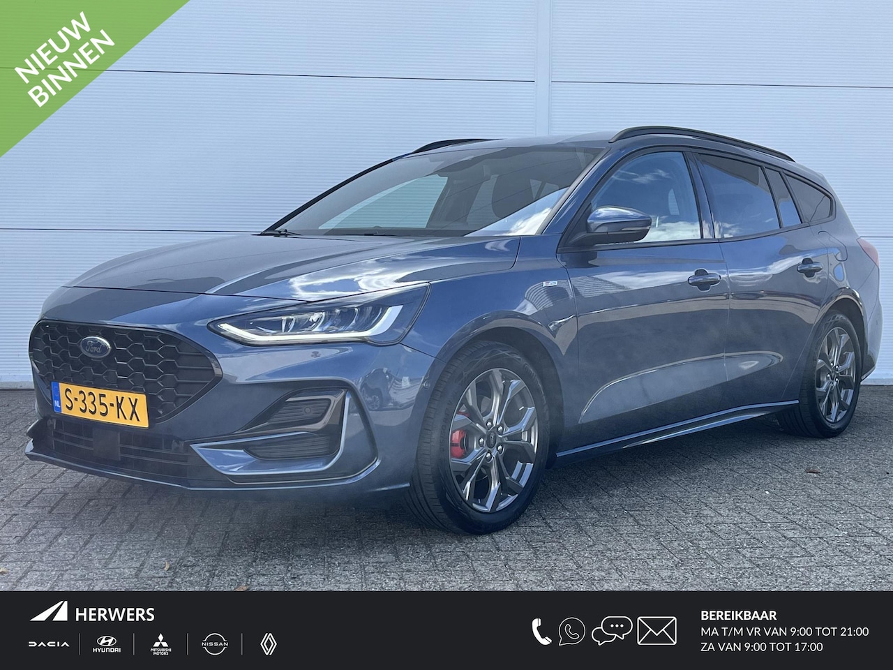 Ford Focus Wagon - 1.0 EcoBoost Hybrid ST Line Style /Winter Package (€ 500)/ Apple Carplay/Android Auto/ cru - AutoWereld.nl