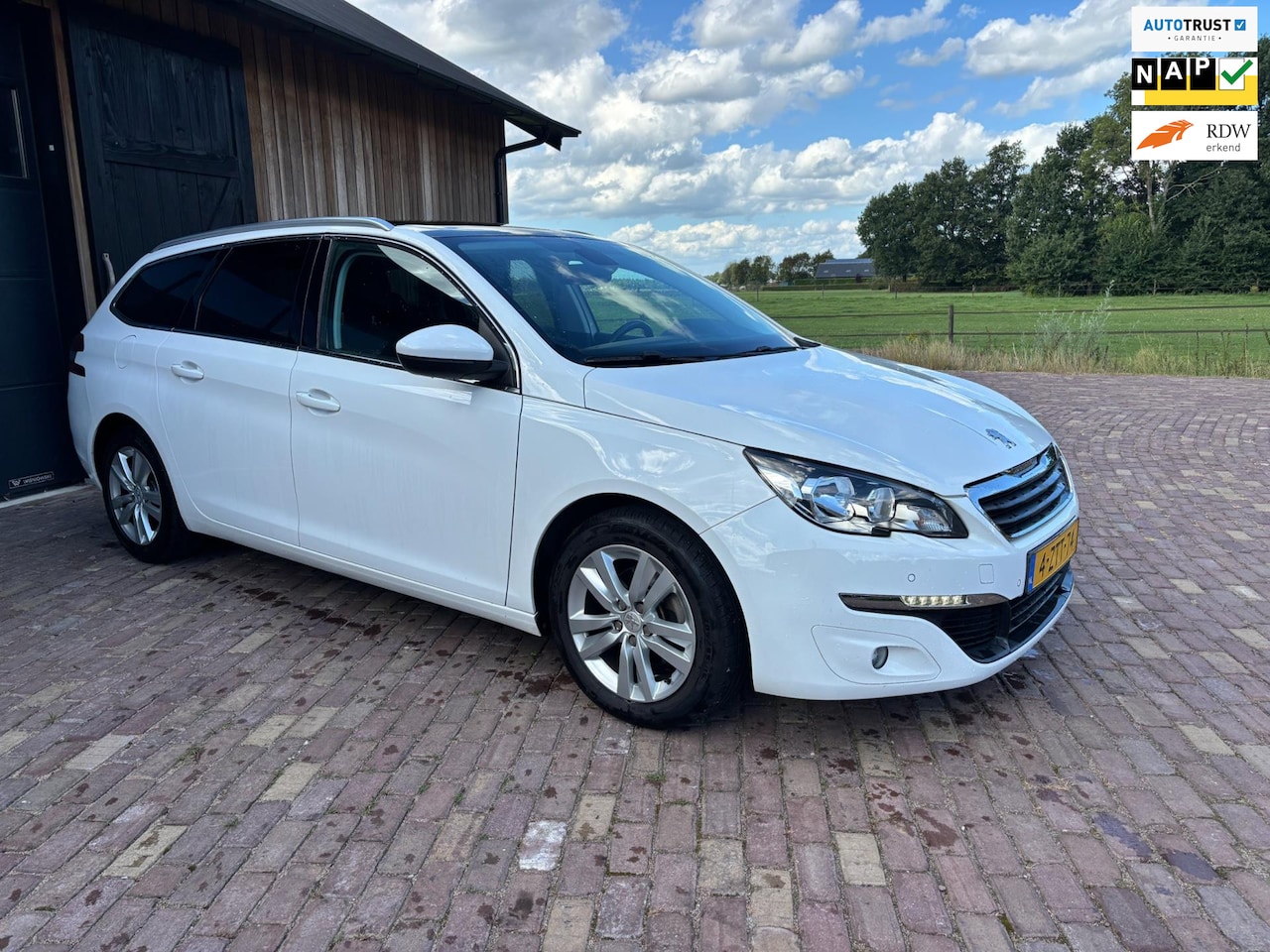 Peugeot 308 SW - 1.2 PureTech Blue Lease Executive 1.2 PureTech Blue Lease Executive,PANORAMADAK, DEALER ONDERHOUDEN - AutoWereld.nl