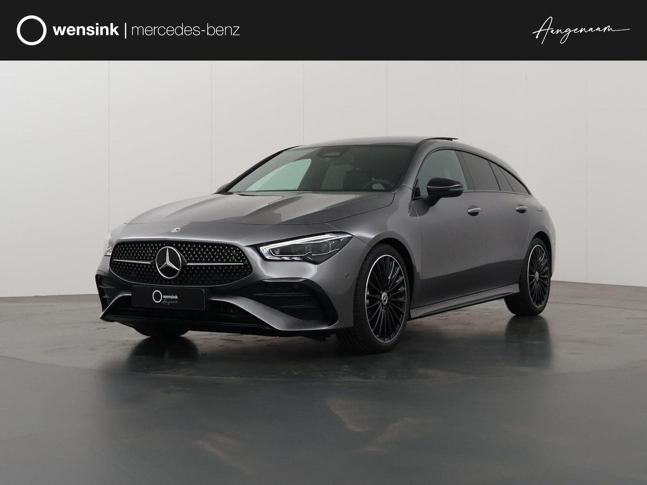 Mercedes-Benz CLA-klasse Shooting Brake - 180 Star Edition AMG | Panoramdak | Night | 19" lichtmetalen velgen | Sfeerverlichting | C - AutoWereld.nl