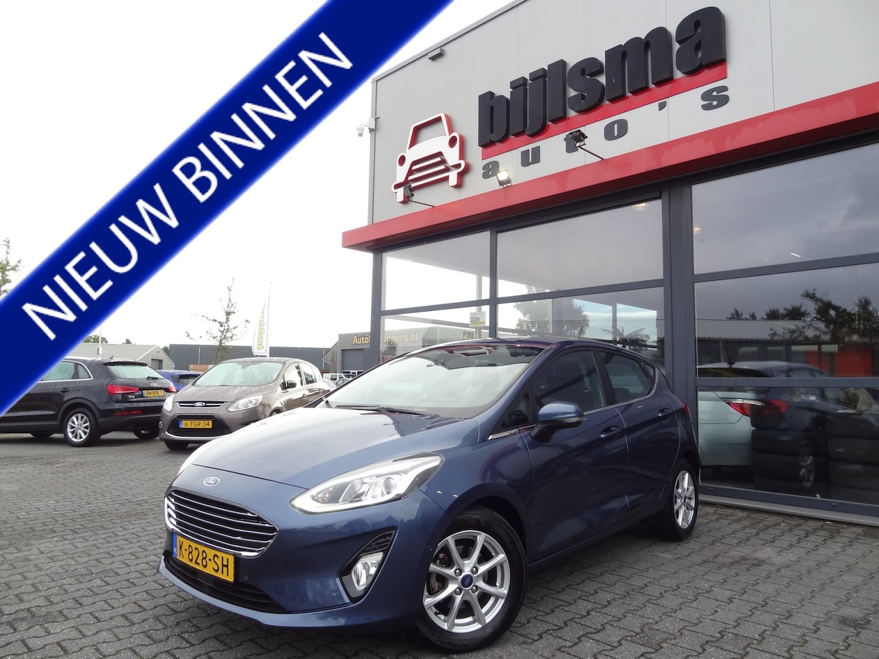 Ford Fiesta - 1.0 EcoBoost Titanium | NL-AUTO | TREKHAAK | CRUISE | LMV | ECC | NAVI | CAMERA - AutoWereld.nl