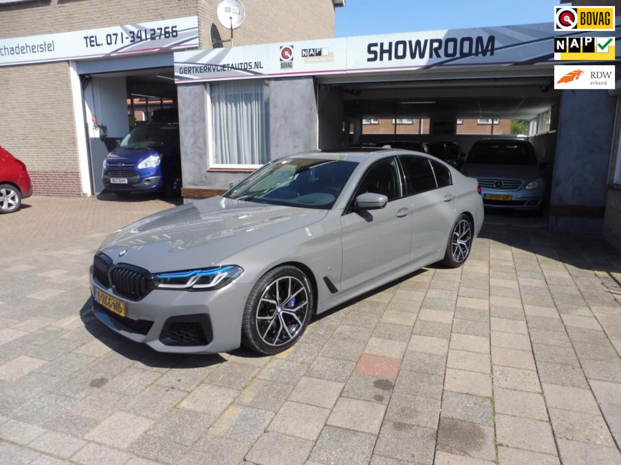 BMW 5-serie - 530i High Executive Edition/schuifdak/ParkingPack/Trekhaak/inclBTW - AutoWereld.nl