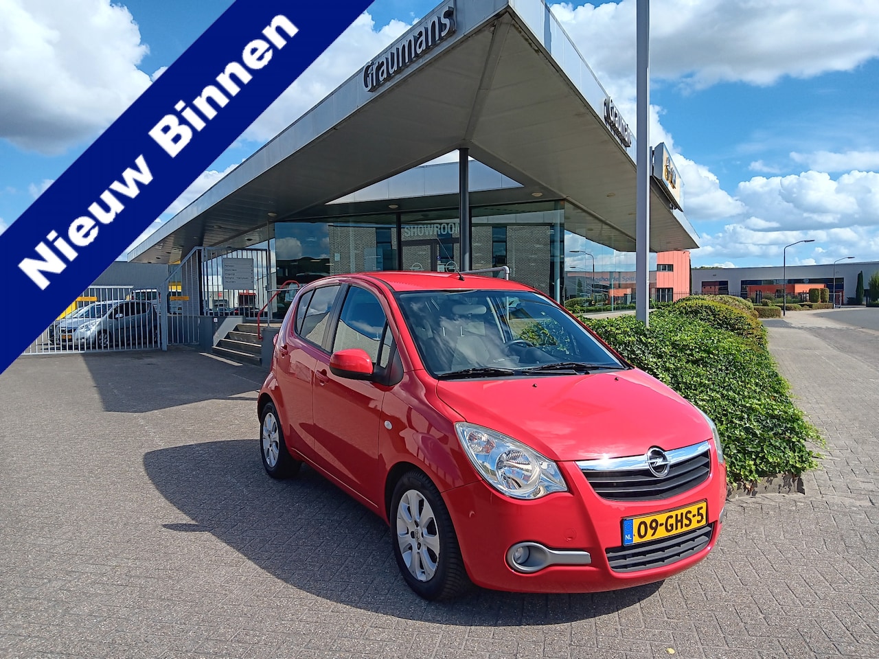 Opel Agila - 1.2 Style AUTOMAAT, AIRCO, MISTLAMPEN, LMV, incl. 12 MND BOVAGGARANTIE - AutoWereld.nl