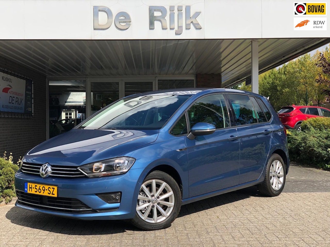 Volkswagen Golf Sportsvan - 1.4 TSI Highline | Trekhaak, Navi, PDC, Stoelverw., Climate, Cruise, Front Assist | Goed o - AutoWereld.nl