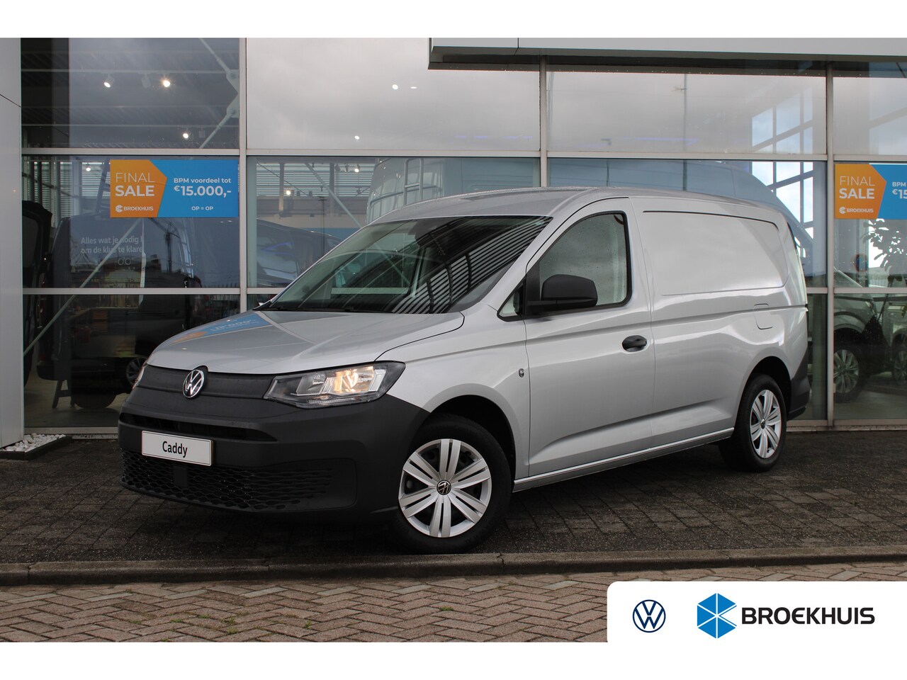 Volkswagen Caddy Cargo Maxi - 2.0 TDI Comfort | 102 pk | Trekhaak | Betonplex Laadvloer | Navi | Cruise | PDC achter - AutoWereld.nl