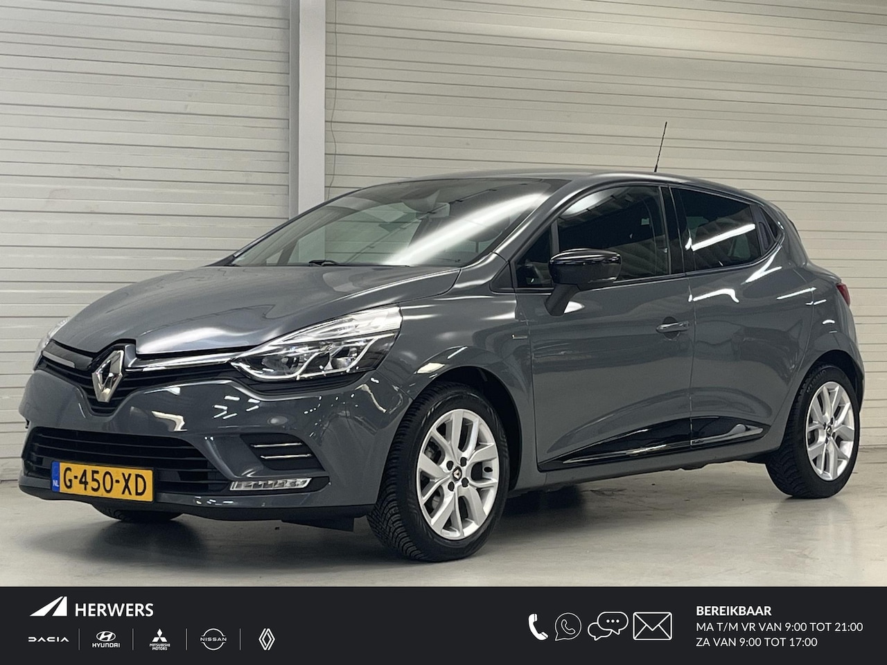 Renault Clio - 0.9 TCe Limited / Dealer Onderhouden / Climate Control / Cruise Control / Navigatie / Blue - AutoWereld.nl