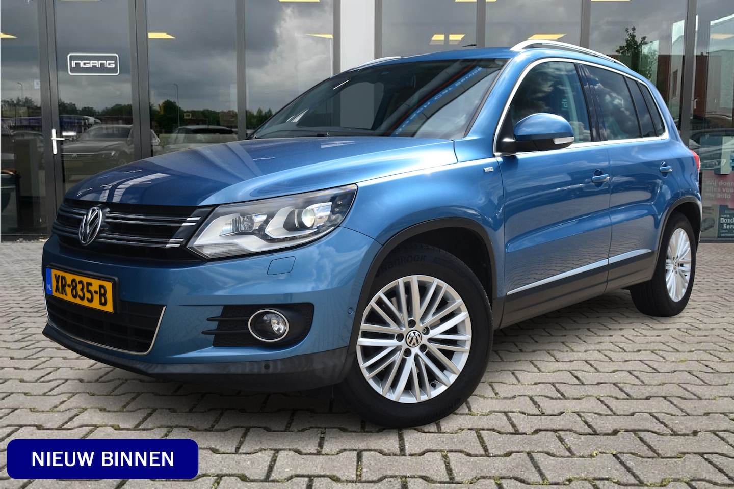 Volkswagen Tiguan - 1.4 TSI Cup | Xenon | Navi | Trekhaak | - AutoWereld.nl