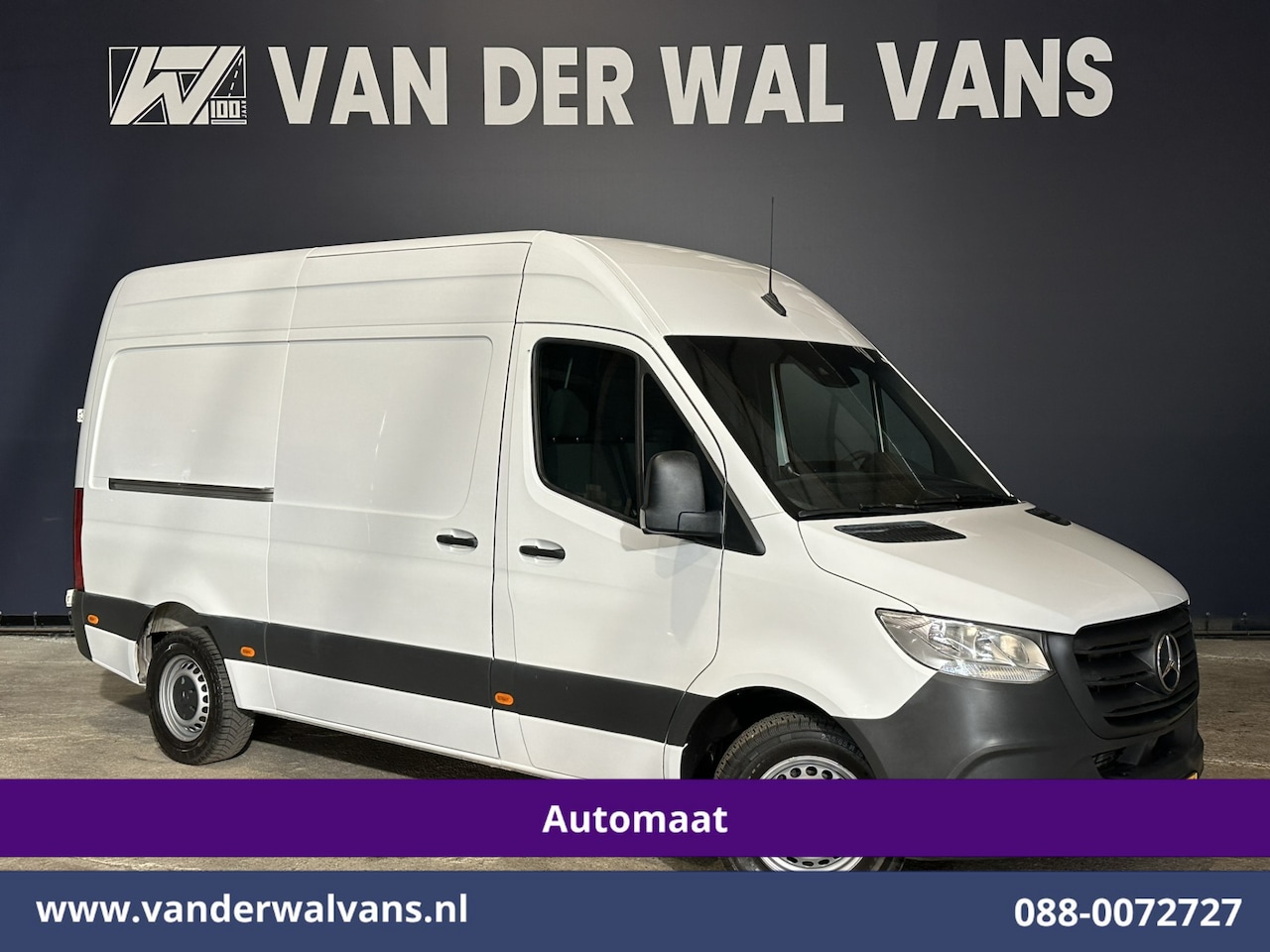 Mercedes-Benz Sprinter - 317 CDI 170pk 9G-Tronic Automaat L2H2 Euro6 Airco | Navigatie | Apple Carplay | Android Au - AutoWereld.nl