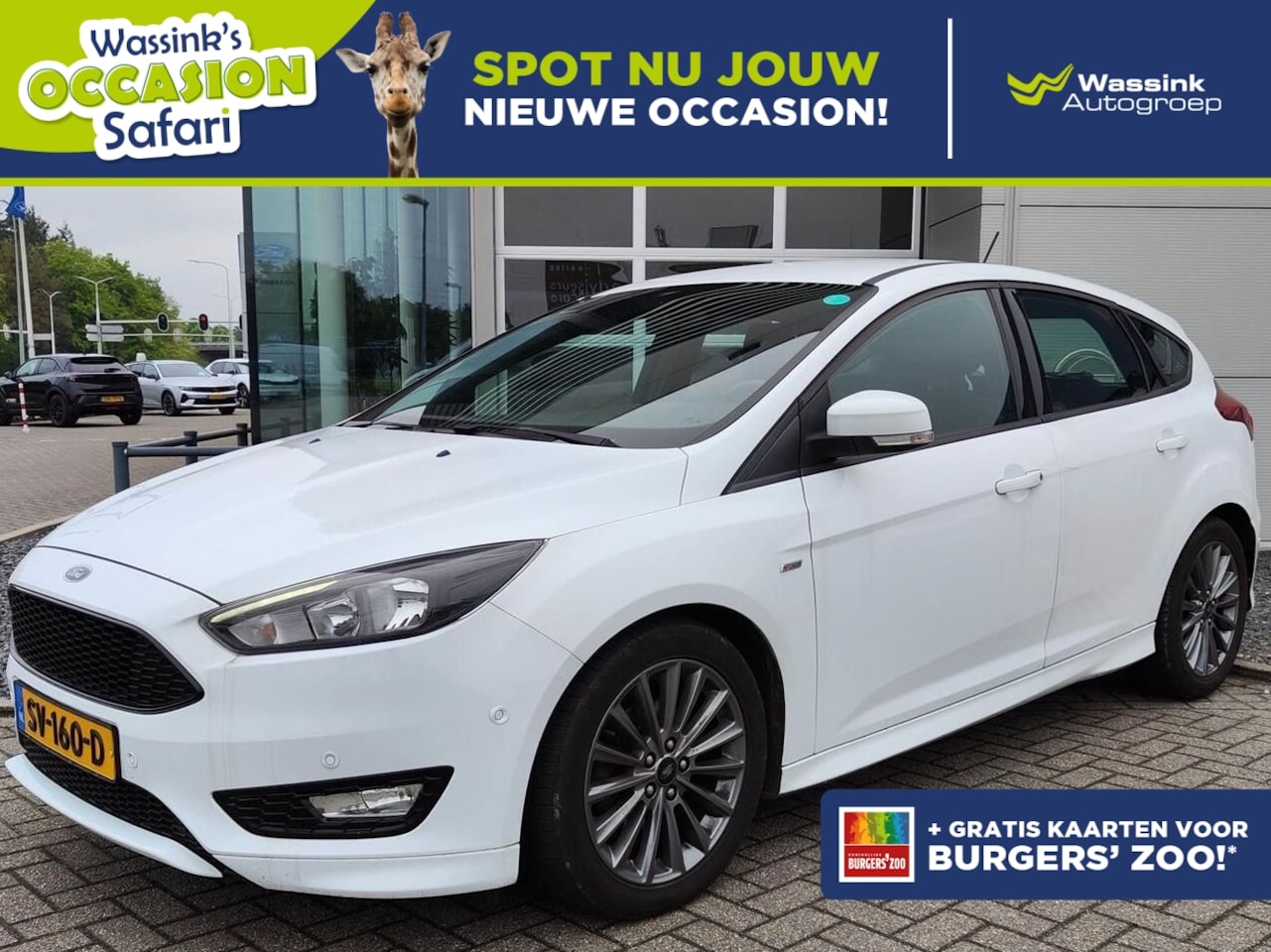 Ford Focus - 1.0 EcoBoost 125pk 5-deurs ST Line | Navigatie | Carplay | Parkeersensoren | Safari Actie - AutoWereld.nl