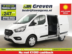 Ford Transit Custom - 300 2.0 TDCI L1H1 Automaat Airco Cruise LED 2xSchuifdeur 3 Persoons PDC Elektrpakket