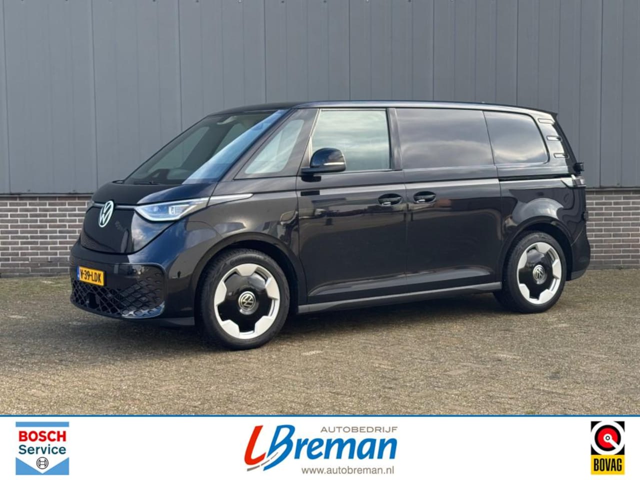Volkswagen ID. Buzz Cargo - BULLI EDITION 79 KWH Cargo dubbele schuifdeur trekhaak - AutoWereld.nl
