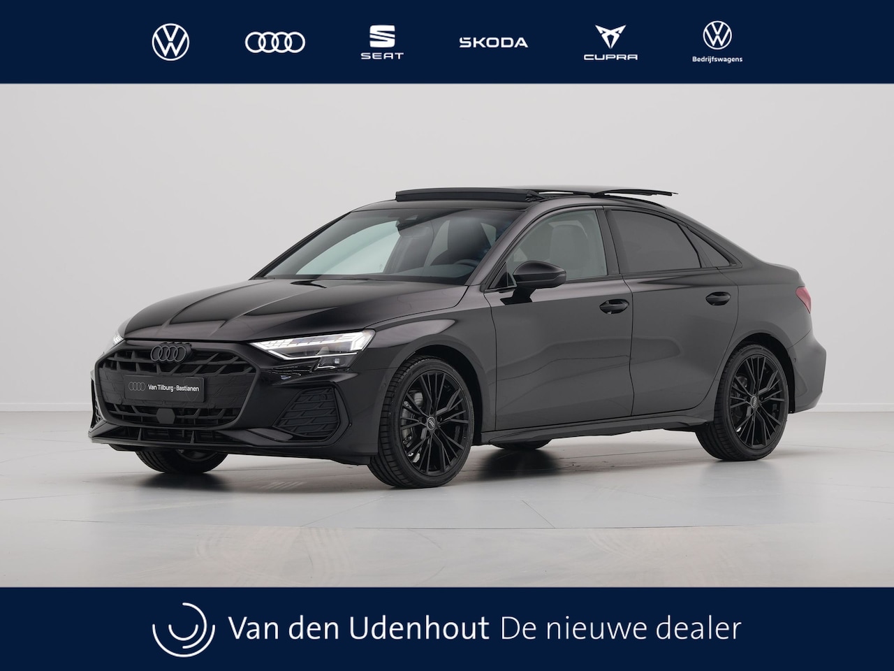 Audi A3 Limousine - 35 TFSI S edition Panodak SONOS Ambient lichtpakket verw. voorstoelen Camera - AutoWereld.nl