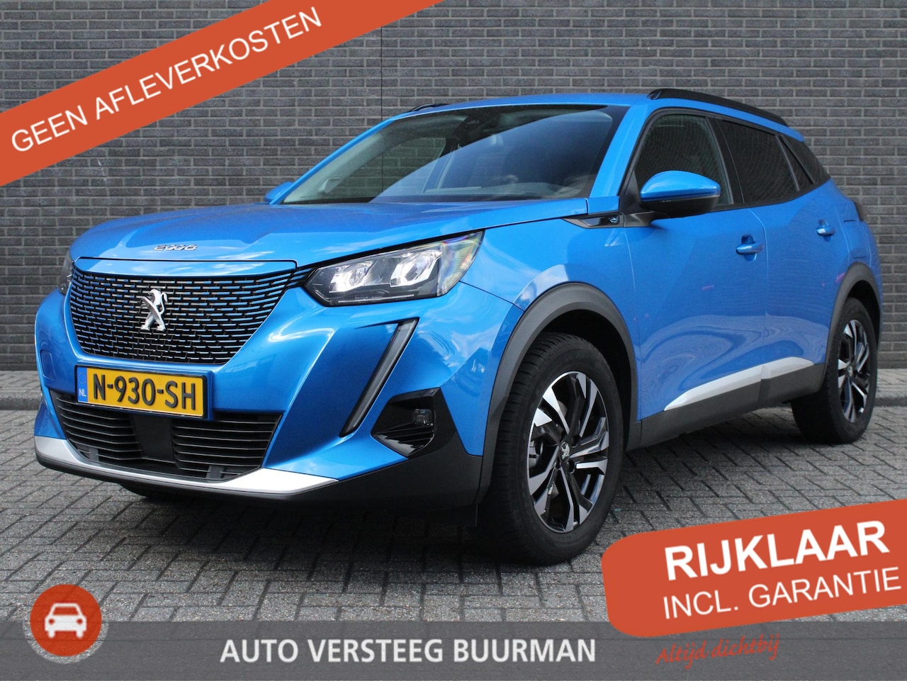 Peugeot e-2008 - EV Allure Pack 50 kWh Navigatie, CruiseControl, Keyless Start, Airco, Applecarpl./Andr. Au - AutoWereld.nl