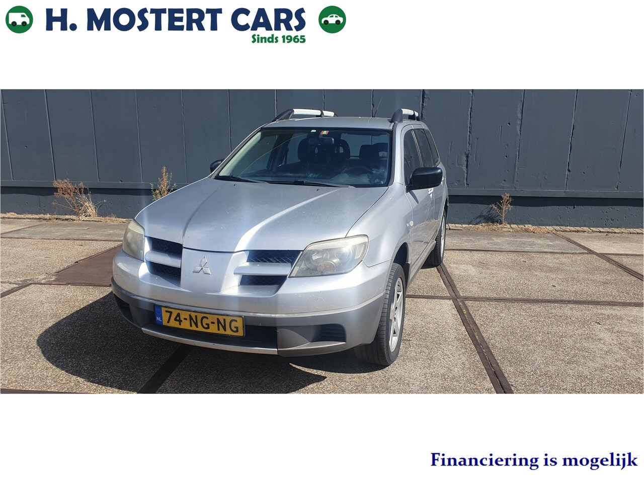 Mitsubishi Outlander - 2.0 Comfort Bj.2003 Airco Handgeschakeld Electr. Ramen /  Centrale deurvergrendeling op af - AutoWereld.nl