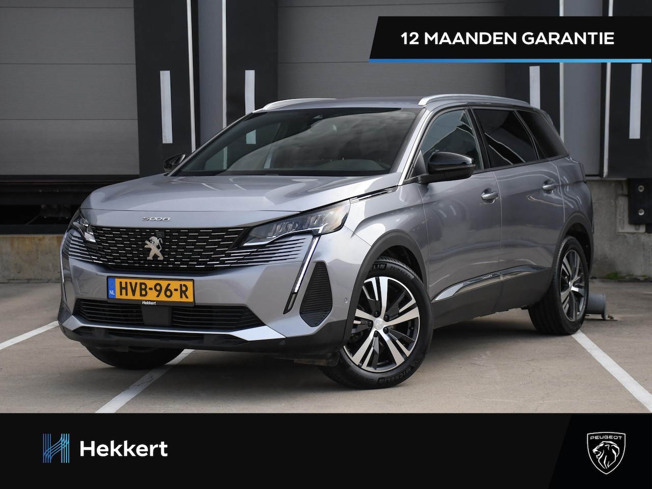 Peugeot 5008 - Allure Pack Business 1.2 Hybrid 136pk Automaat 7-Pers. | DODE HOEK | 18''LM | PDC + CAM. V - AutoWereld.nl