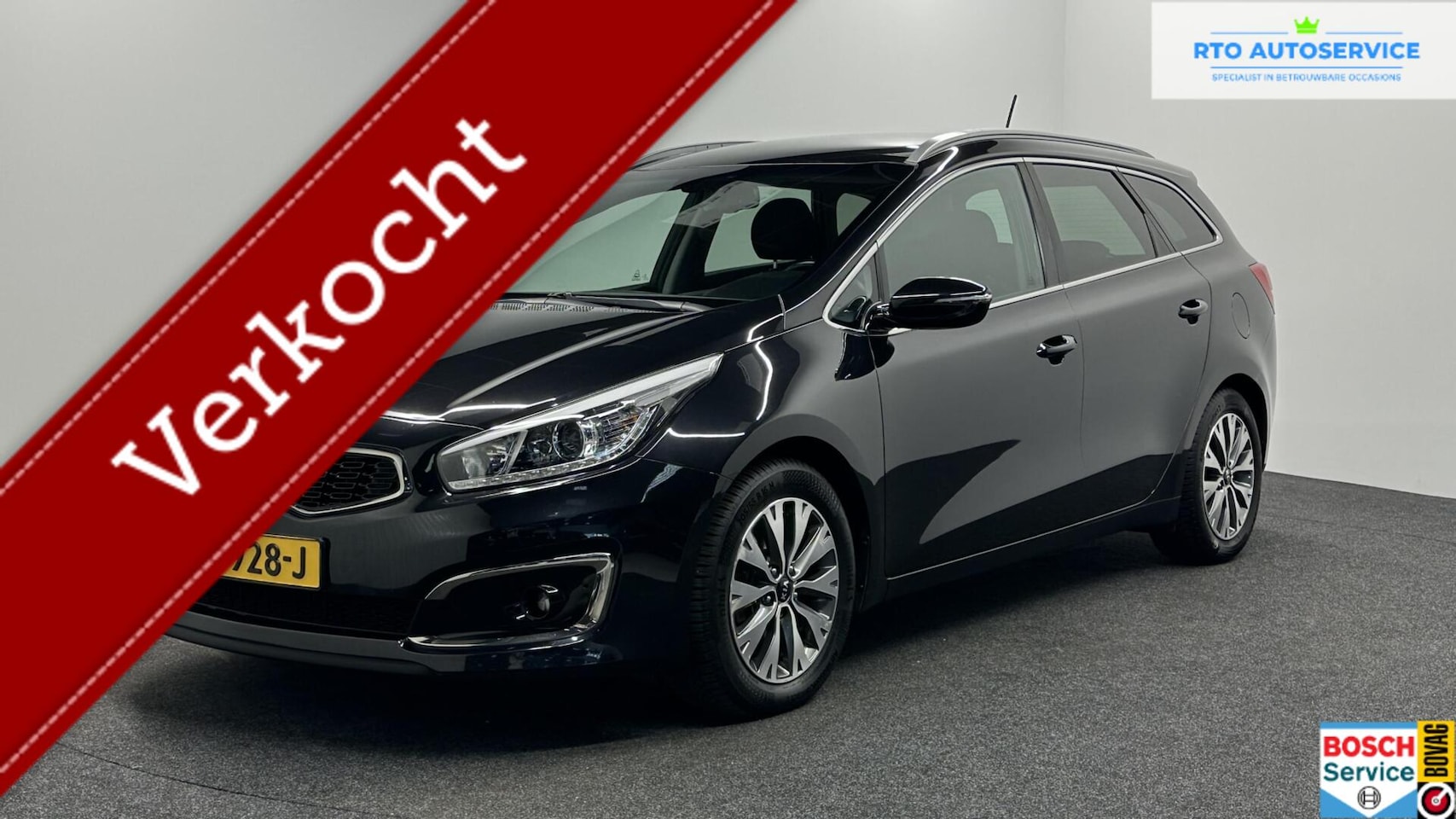 Kia Cee'd Sportswagon - 1.6 CRDi Business DynamicLine NAVI TREKHAAK ECC LM . - AutoWereld.nl