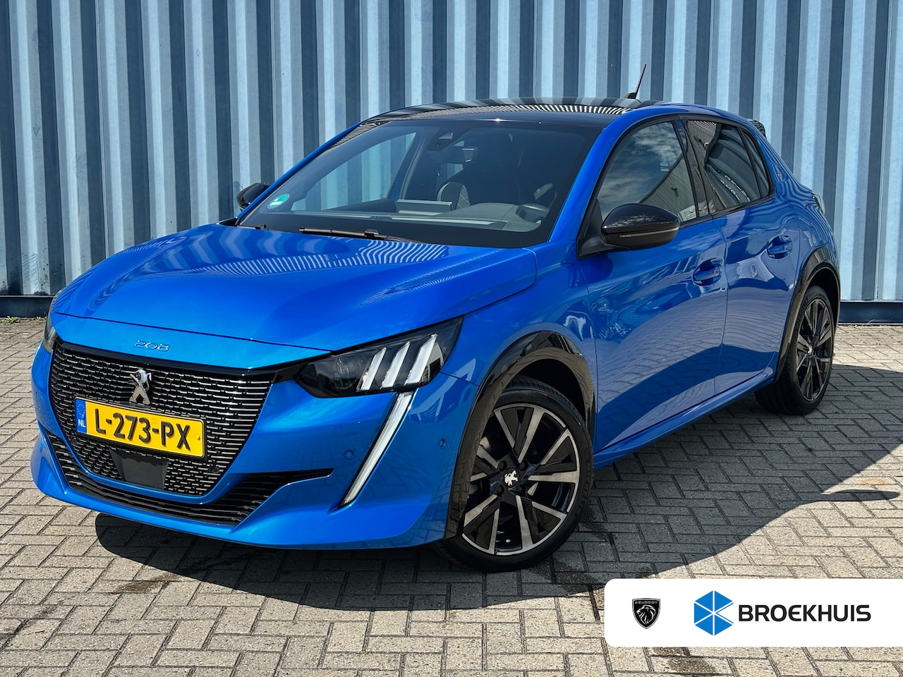 Peugeot 208 - GT Pack BLAUWE 208 GT 130PK | Camera Achter | Zwart dak | Spoiler | Alcanta Stoelen | Stoe - AutoWereld.nl