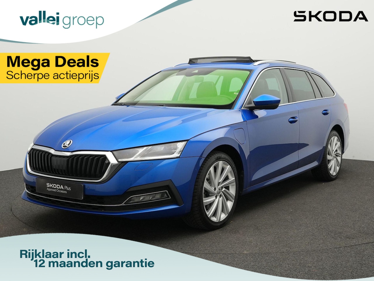 Skoda Octavia Combi - Business Edition 1.4 TSI iV 204 pk DSG PHEV | Pano | Leder | CANTON | 18 inch - AutoWereld.nl