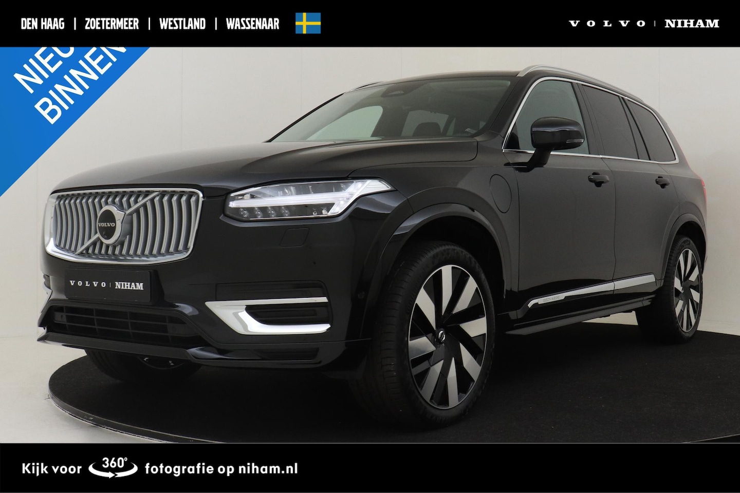 Volvo XC90 - T8 RECHARGE AWD ULTIMATE BRIGHT *FULL OPTIONS!* -PANO.DAK|360°CAM|BOWERS&WILKINS|LUCHTVERI - AutoWereld.nl