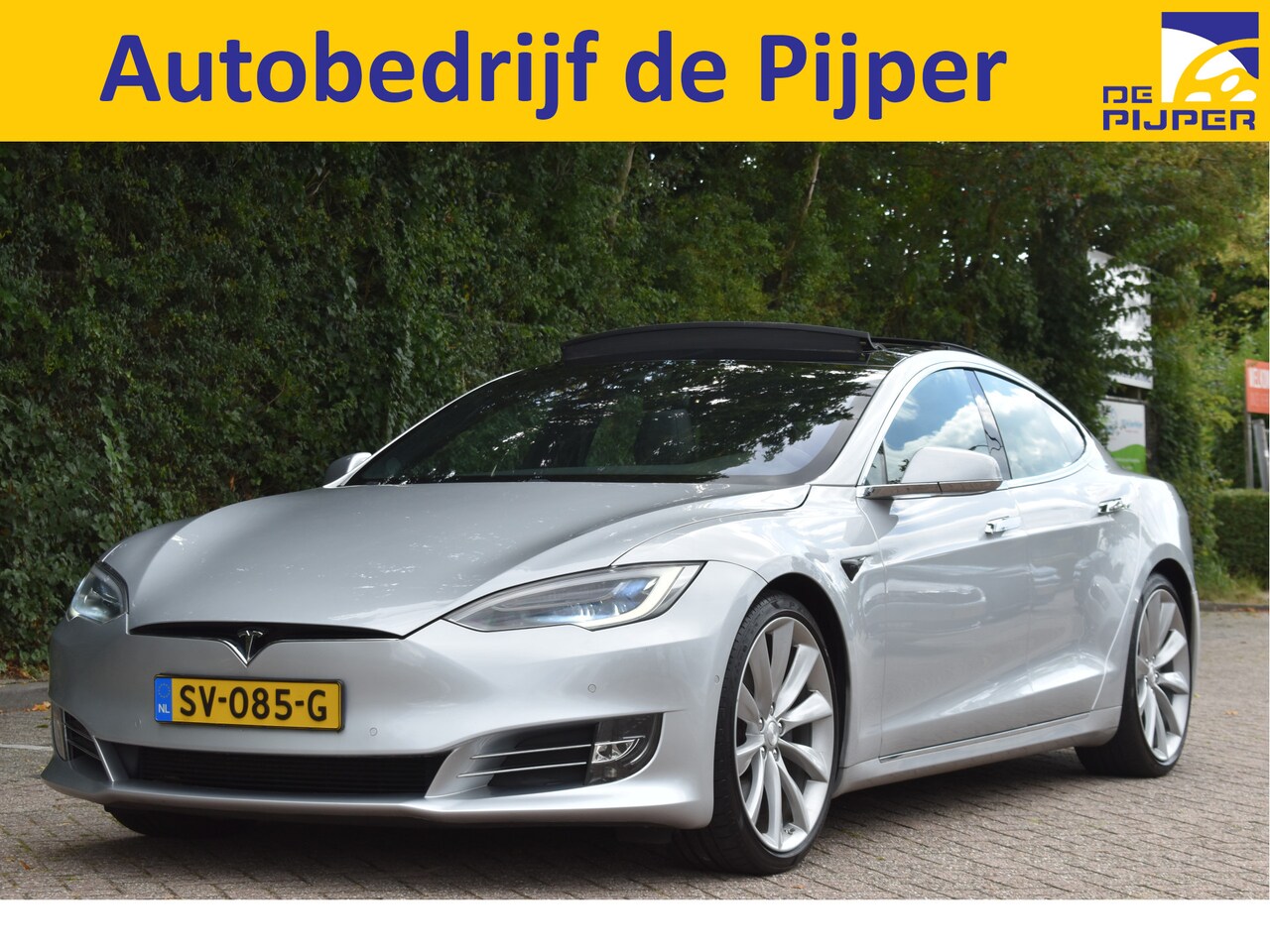 Tesla Model S - 75D incl. BTW 334 PK | 4x4 | NL- AUTO | Autopilot | Panoramadak | Luchtvering | Carplay | - AutoWereld.nl