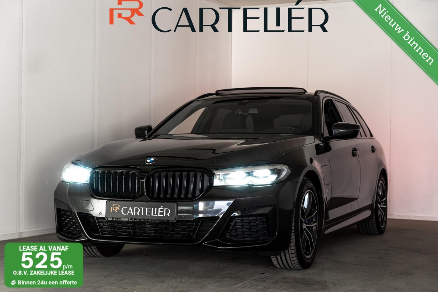 BMW 5-serie Touring - 530e Hybrid M Sport - Pano - Luchtvering - AutoWereld.nl
