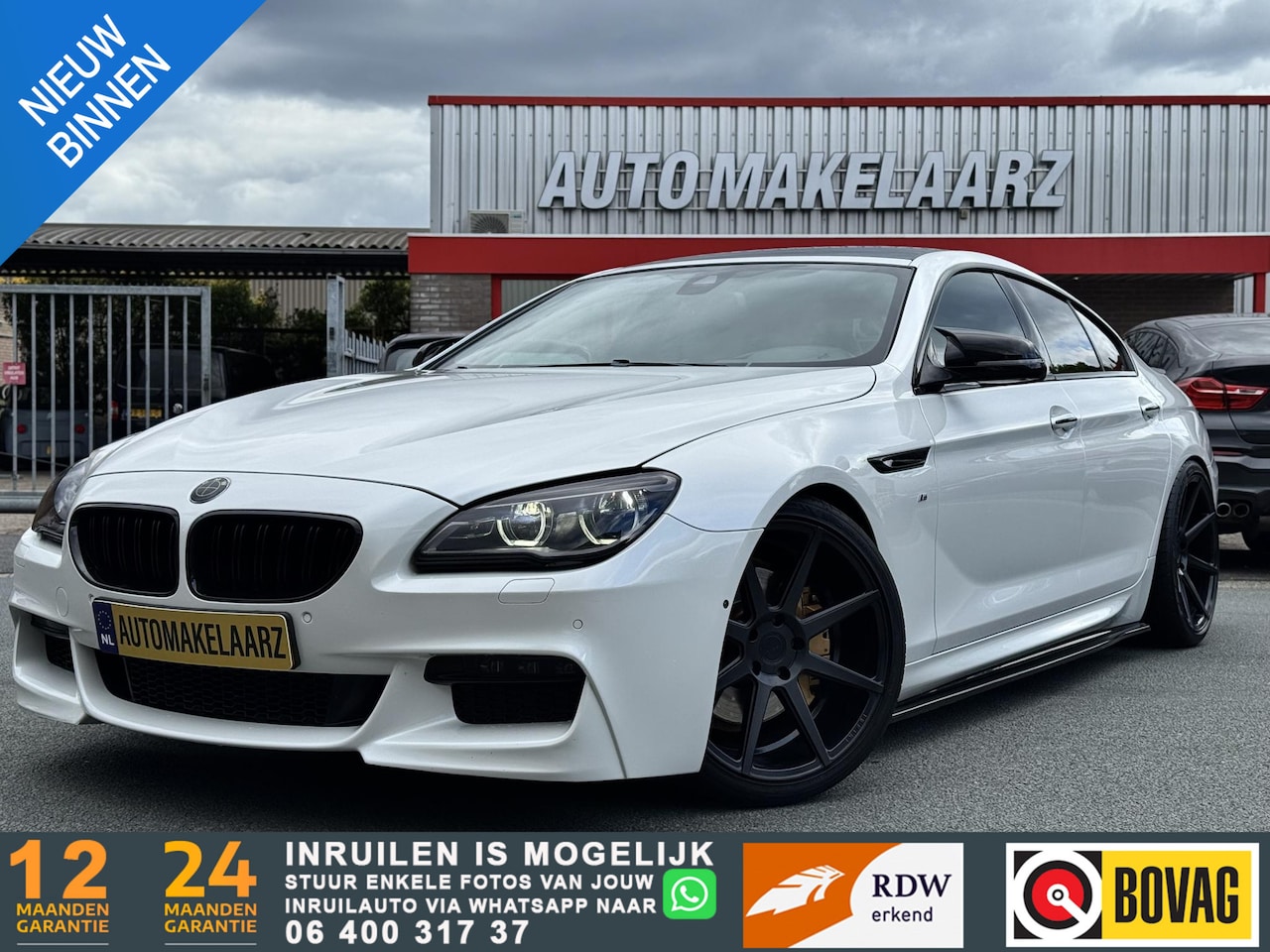 BMW 6-serie Gran Coupé - 640i High Executive NAP PANO M SPORT - AutoWereld.nl
